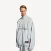 Chaqueta de chándal de fútbol 3b para hombre en gris nuevo