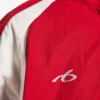 Chaqueta de chándal de fútbol para hombre en rojo labial
