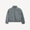 Chaqueta de chándal para hombre en color gris elefante