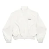 Chaqueta de chándal regular Mirror Balenciaga «Blanco» 790745TPQ389000