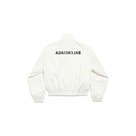 Chaqueta de chándal regular Mirror Balenciaga «Blanco» 790745TPQ389000