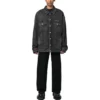 Chaqueta de Denim acolchada Mirror «Gris oscuro» 735744TBP471270
