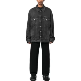 Chaqueta de Denim acolchada Mirror «Gris oscuro» 735744TBP471270