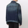 Chaqueta de Denim con logotipo bordado «Azul» 671889TJW754021