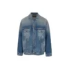 Chaqueta de Denim con parche emblemático en la espalda «Blue» 697781TBP484455
