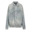 Chaqueta de Denim, corte grande «Índigo japonés claro» 719319TNW553221