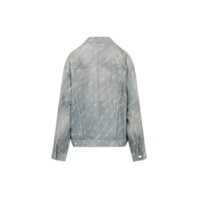 Chaqueta de Denim, corte grande «Índigo japonés claro» 719319TNW553221