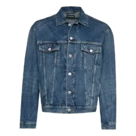 Chaqueta de Denim de corte ancho «Blue» 643398TJW214254