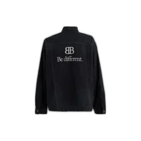 Chaqueta de Denim oversize BB Be Different «Negro» 732230TNW541129