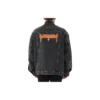 Chaqueta de Denim oversize de Metallica «Negro lavado y naranja» 694504TBP471055