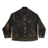 Chaqueta de Denim oversize «Negra» 748022TBP471363