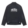 Chaqueta de Denim oversize «Washed Black White» de Cities Paris 690198TBP479034