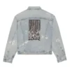 Chaqueta de Denim unisex con logotipo FW21 Azul 664329TBP488961
