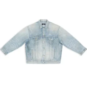 Chaqueta de Denim vintage 3B Sports, talle grande, «azul claro» 704299TJW798469