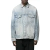 Chaqueta de Denim vintage 3B Sports, talle grande, «azul claro» 704299TJW798469