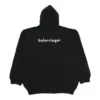 Chaqueta de manga larga con cremallera Balenciaga SS21 para hombre, color negro, 641659TIV551070