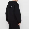 Chaqueta de manga larga con cremallera Balenciaga SS21 para hombre, color negro, 641659TIV551070