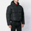 Chaqueta de plumón con estampado de logo pequeño «Negro» 556231TYD331000