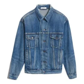 Chaqueta Denim con logotipo «Azul» 557388TBP464773