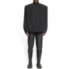 Chaqueta deportiva de nylon de chándal oversize «Black» 706440TKO481000