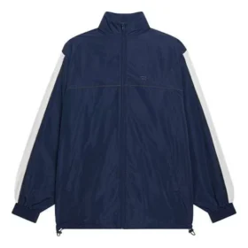 Chaqueta holgada unisex con logotipos FW21, azul marino 663065TKO484063