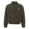 Chaqueta reversible de polar con cremallera «Verde» 625931T15712863