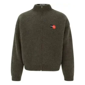 Chaqueta reversible de polar con cremallera «Verde» 625931T15712863