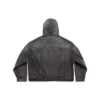 Chaqueta sin botones «Denim japonés negro» 719313TBP473340