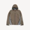 Chaqueta técnica con cremallera para hombre en gris Chaqueta técnica con cremallera para hombre en gris