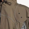 Chaqueta técnica con cremallera para hombre en gris Chaqueta técnica con cremallera para hombre en gris