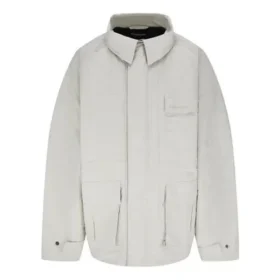 Chaqueta técnica tipo parka de tejido ripstop «Beige» 663039TKO319710