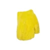 Chaqueta unisex de piel sintética Otoño-Invierno 2021, color amarillo, 663000TKQ077200