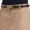 Cinturón Bolero BB para mujer en color moka
