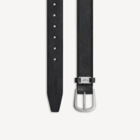 Cinturón de traje para hombre en negro