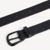 Cinturón de traje para hombre en negro