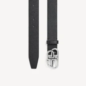 Cinturón grande para hombre BB en negro