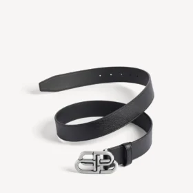 Cinturón grande para hombre BB en negro