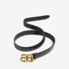 Cinturón Monaco para mujer en negro Cinturón Monaco para mujer en negro