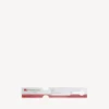 Colgante/llavero Luggage Swing en blanco/rojo