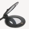 Colgante redondo con espejo «City» para mujer en negro Colgante redondo con espejo «City» para mujer en negro