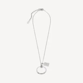 Collar con anillo Saint-Germain en plata brillante