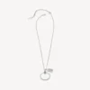 Collar con anillo Saint-Germain en plata brillante Collar con anillo Saint-Germain en plata brillante