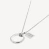 Collar con anillo Saint-Germain en plata brillante Collar con anillo Saint-Germain en plata brillante