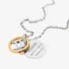 Collar del horóscopo de Géminis en oro/plata
