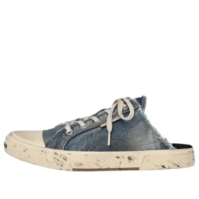 Denim Mules desgastadas «Paris» «Blue» 693952W3RCL4090