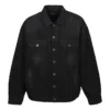 Denim Political Campaign Jacket with Adhesive Tape «Black» 724651TNW111700