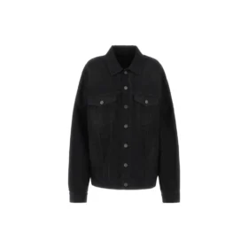 Denim Political Campaign Jacket with Adhesive Tape «Black» 724651TNW111700