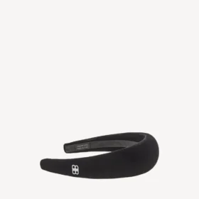 Diadema Holli para mujer en negro/plata brillante