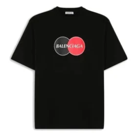 Diseño holgado estilo uniforme retro, manga corta, negro 620941TIV791000