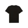 Estampado con retrato de banda, logotipo retro, manga corta, unisex, negro 612965TIVA11000